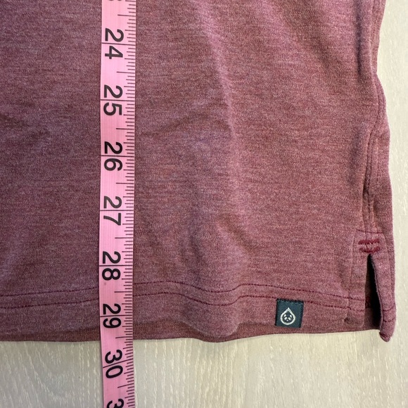 Tasc Performance Men Size XL Maroon short sleeve Polo Pimaluxe - Picture 6 of 6